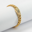 Pulsera Mónaco Chain. Oro Amarillo 14K