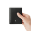 Montblanc Sartorial Mini Wallet 4cc en Cuero Negro Saffiano (Cód. 130321)