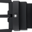 Cinturón de piel negro para cortar a medida Montblanc 129431