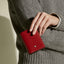 Montblanc Meisterstück Tarjetero Zipper Rojo – 8 tarjetas
