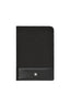 Montblanc Nightflight Porta Tarjetas en Nylon y Piel Negra (Cód. 113153)