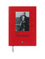 Montblanc Cuaderno Grandes Personajes #146 – “The Great Gatsby” (Cuero Rojo, Rayado)
