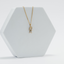 Dije Niño con Brillantes- Joyería de la casa - Oro Amarillo 14K