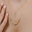 Dije Niño con Brillantes- Joyería de la casa - Oro Amarillo 14K