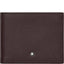 Porta Tarjetas Montblanc Sartorial de Piel Marrón 113216