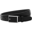 Cinturón Montblanc Ejecutivo Negro Cortado a Medida 114421 – Piel Saffiano 30 mm