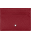 Montblanc Sartorial Pocket 5cc – Piel Saffiano Roja 115849