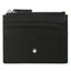 Tarjetero Montblanc Meisterstück Pocket 4 cc con Cremallera Negra 126223