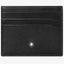Montblanc Meisterstück Soft Grain Card Holder 6 cc – Piel Negra 126258
