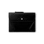 Tarjetero Montblanc Meisterstück - Cuero Negro Premium con Detalles Plateados 129907