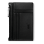 Tarjetero Montblanc Meisterstück - Cuero Negro Clásico con Detalles Plateados 129686