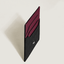 Montblanc Extreme 3.0 Tarjetero Negro con Acentos Cassis – 6 Tarjetas (199420)
