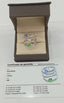 Anillo Doble con piedras semipreciosas con brillantes - PINETA - Oro Blanco 18K