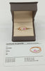 Anillo Doble con piedra semipreciosa con brillantes - PINETA - Oro Rosa 18K