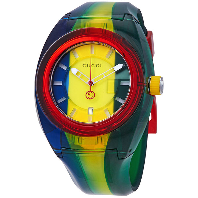 Reloj Gucci SYNC YA137114 para caballero tricolor