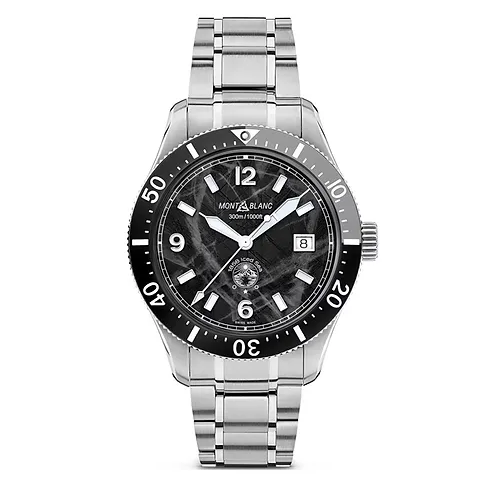 Montblanc 1858 Iced Sea Automatic Date 129371  negro.