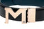 Cinturón Montblanc M‑Buckle Reversible 127698 Negro/Azul 35 mm