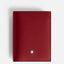 Montblanc Meisterstück Tarjetero Zipper Rojo – 8 tarjetas