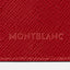 Montblanc Sartorial Estuche 2 Plumas Piel Saffiano Rojo MB131204