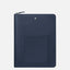 Portafolio Montblanc Sartorial Blue with Zipper (ref. 128521)